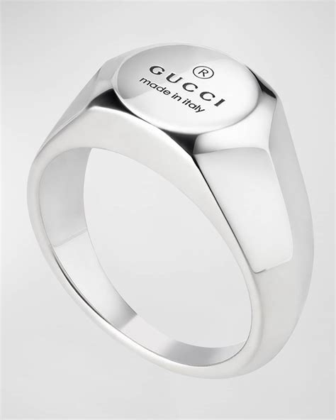 gucci trademark ring|gold plated Gucci trademark ring.